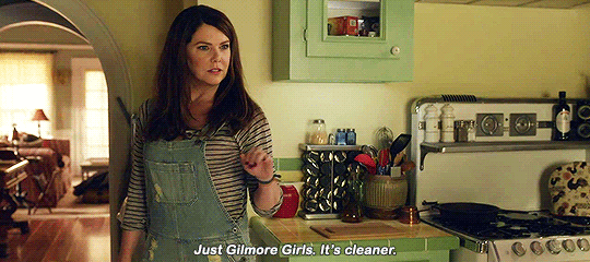 just gilmore girls. it's cleaner